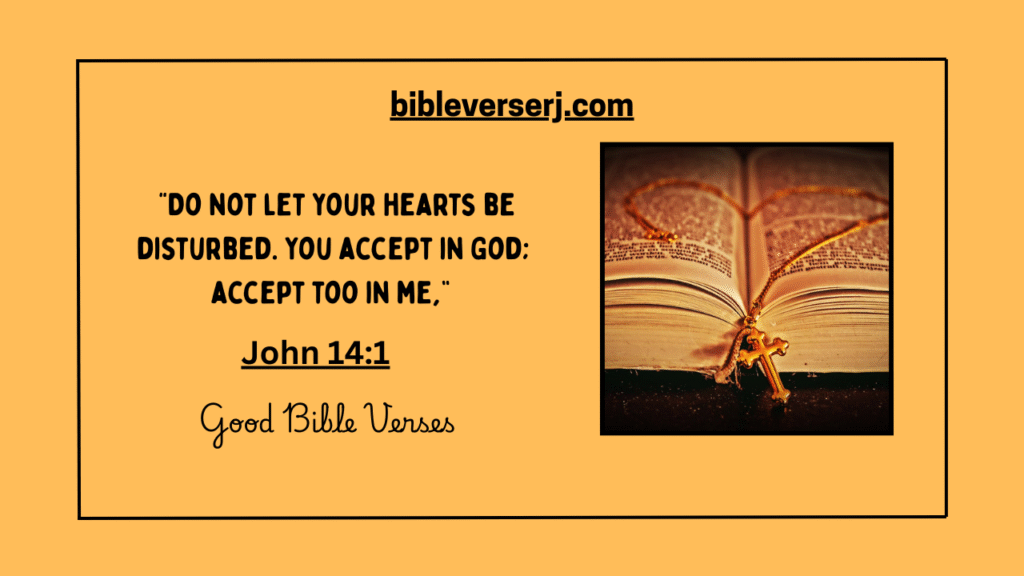“Good Bible Verses for faith and hope displayed on an open Bible with a wooden cross, ideal for spiritual growth and devotion.”