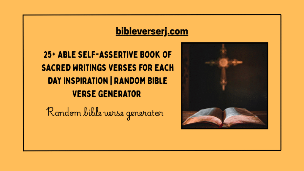 "Random Bible verse generator app on a smartphone displaying daily scripture for spiritual inspiration and study."
