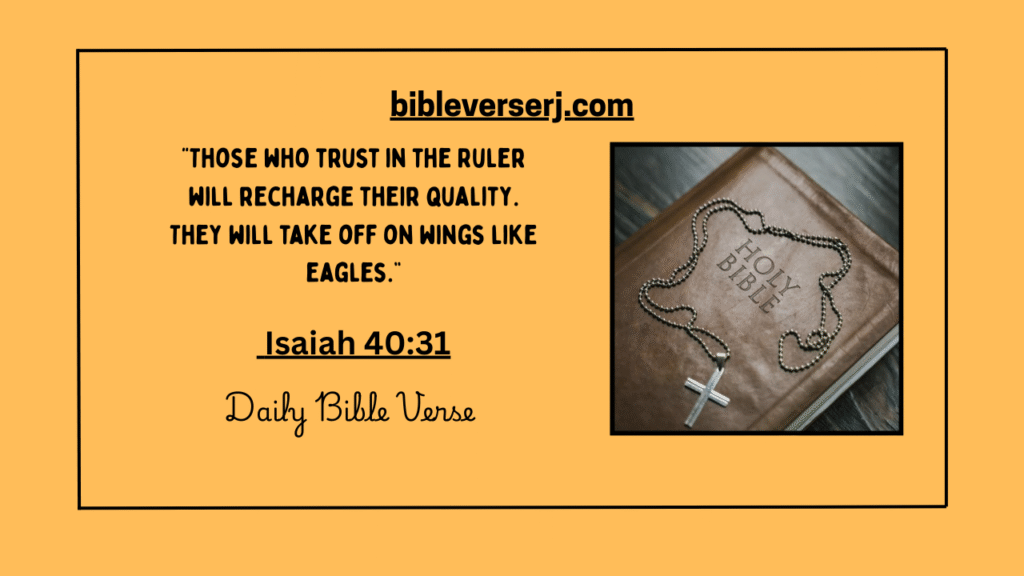 "Motivational Bible verse of the day – Christian scripture text over serene sunrise scenery for meditation, prayer, and spiritual motivation."