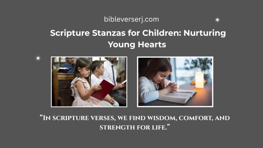 Person reading scripture verses for daily life guidance