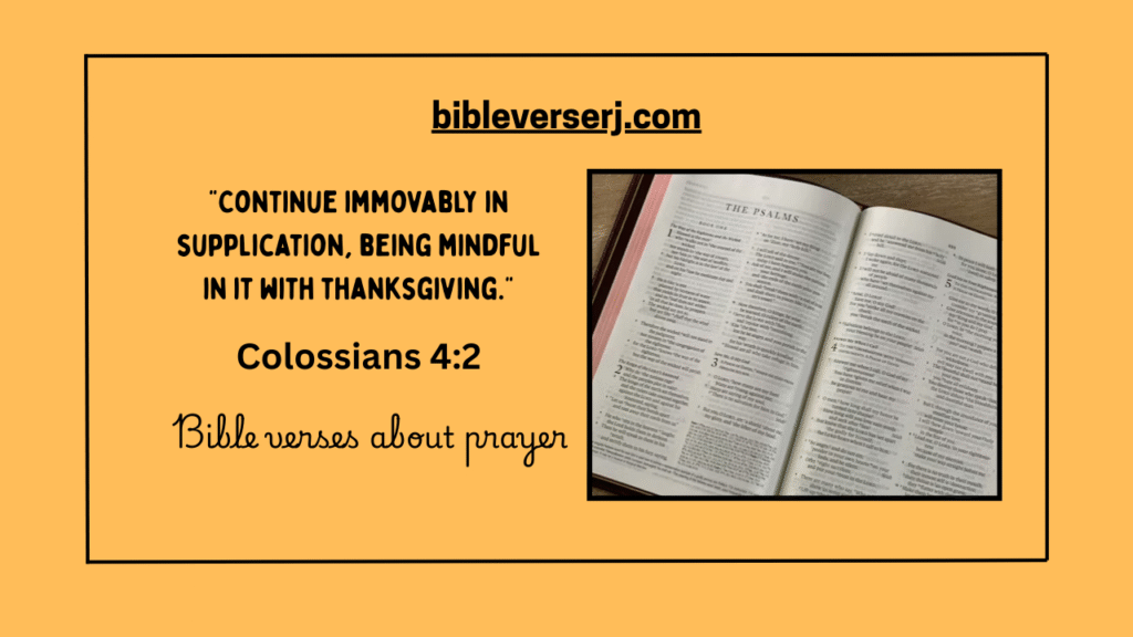 Christian praying with scripture for guidance and peace