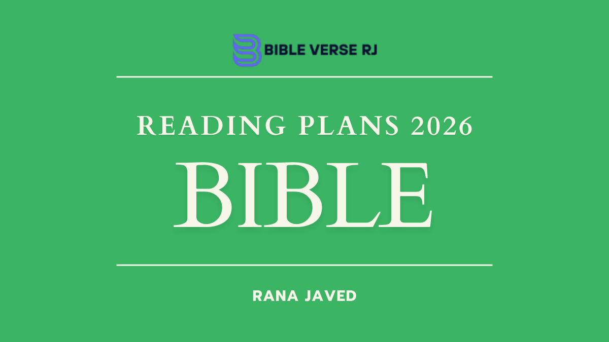 Bible Reading Plans 2026 to Read the Bible in One Year