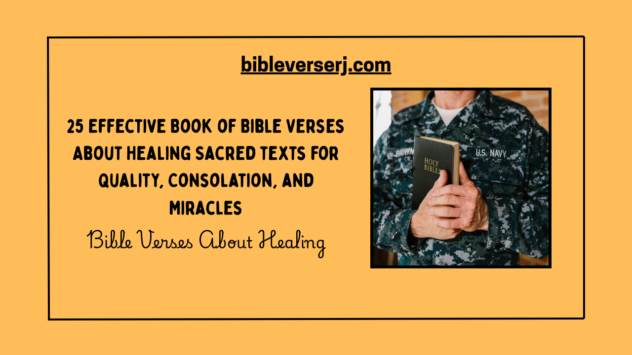 “Bible verses about healing with open scripture and soft sunlight, symbolizing God’s promises of restoration and comfort.”