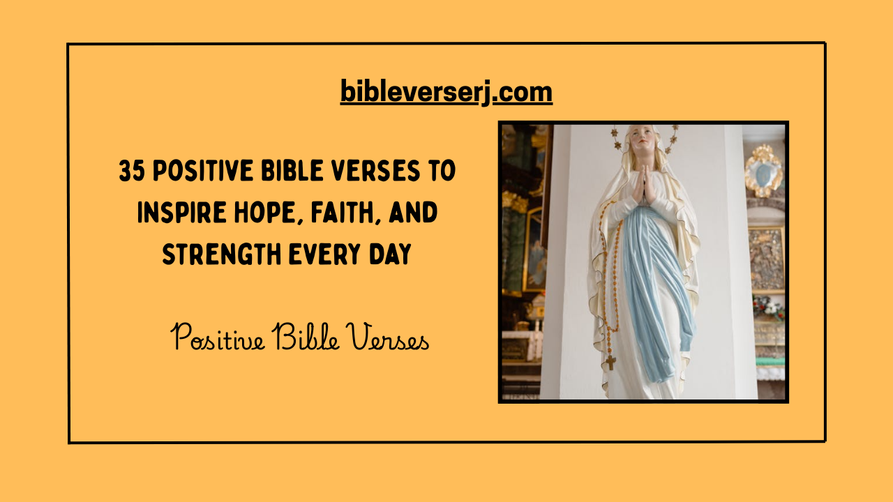 "Positive Bible verse image with uplifting scripture to inspire faith, hope, and daily encouragement"