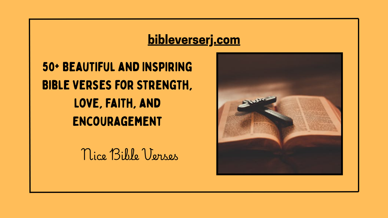 "Nice Bible verse image with uplifting scripture to inspire faith, hope, and daily encouragement"