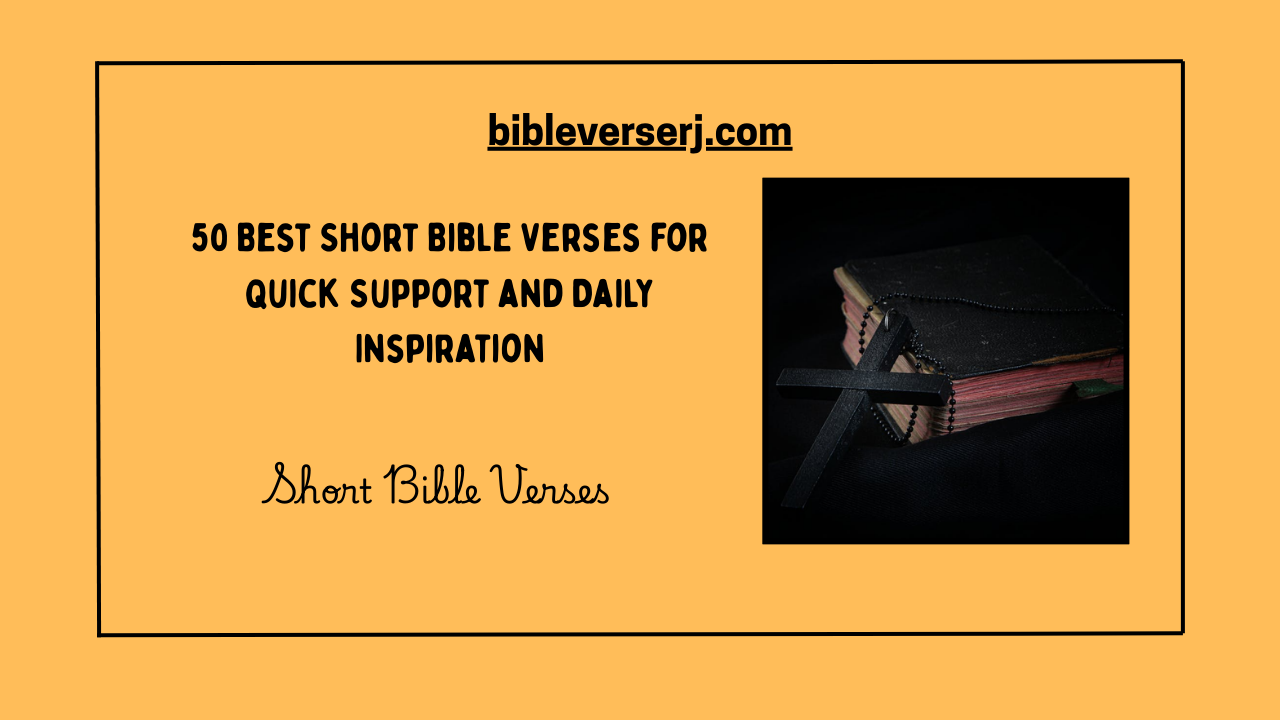 "Inspirational short Bible verse image with a calming nature background, perfect for daily devotion and spiritual encouragement."