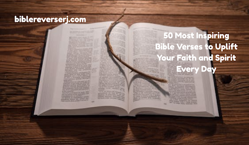 “Open Bible on a wooden table with sunlight shining, symbolizing hope and inspiring Bible verses for daily encouragement.”