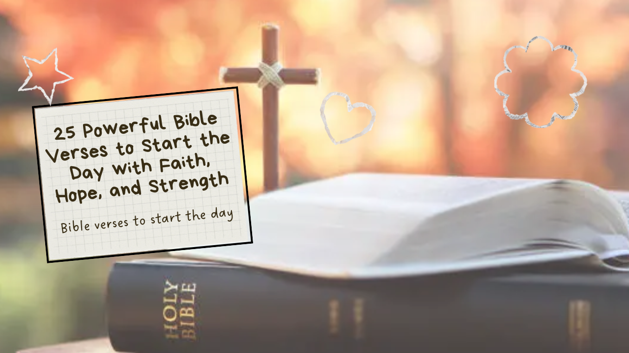 “Open Bible with morning light – daily scripture inspiration”