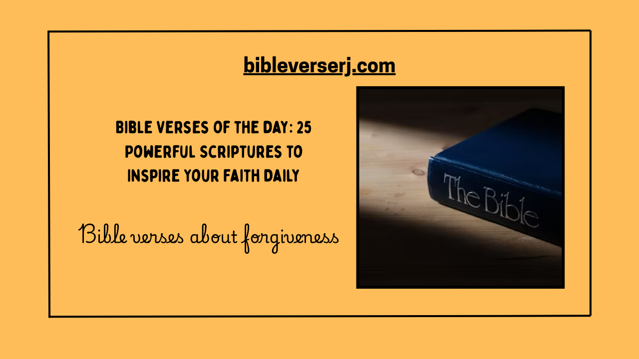 “Encouraging Bible verses of the day for daily strength, hope, and inspiration”