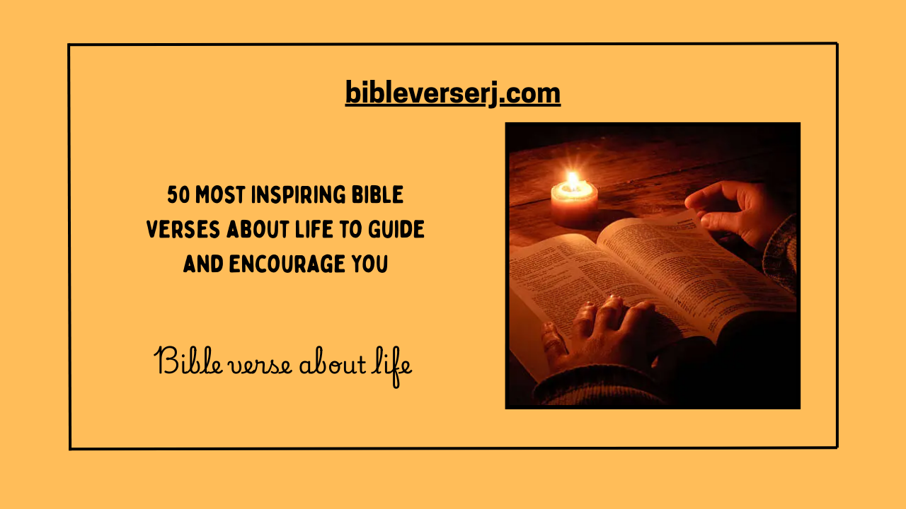 “Bible verse about life teaching hope, purpose, and God’s guidance for daily living”