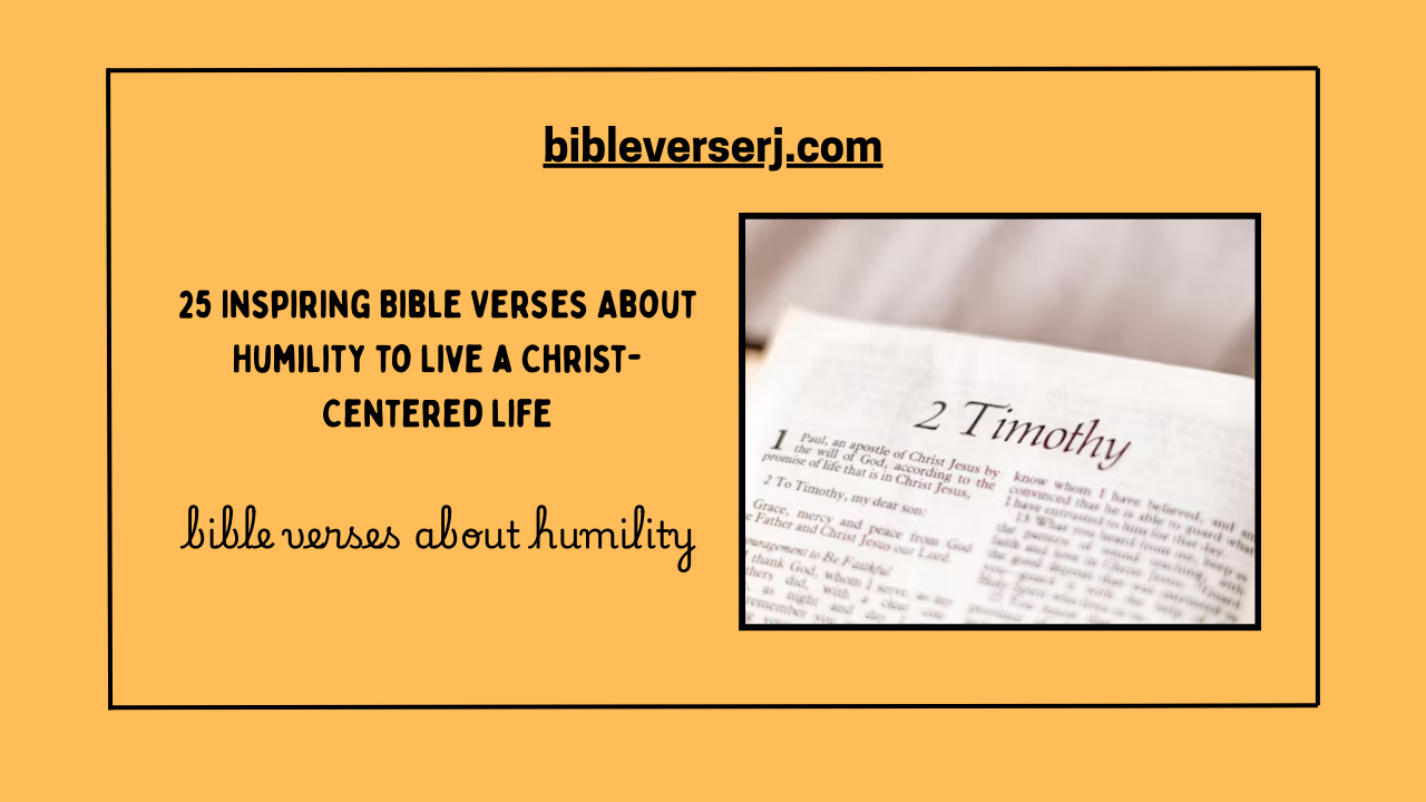 Open Bible highlighting verses about humility and faith